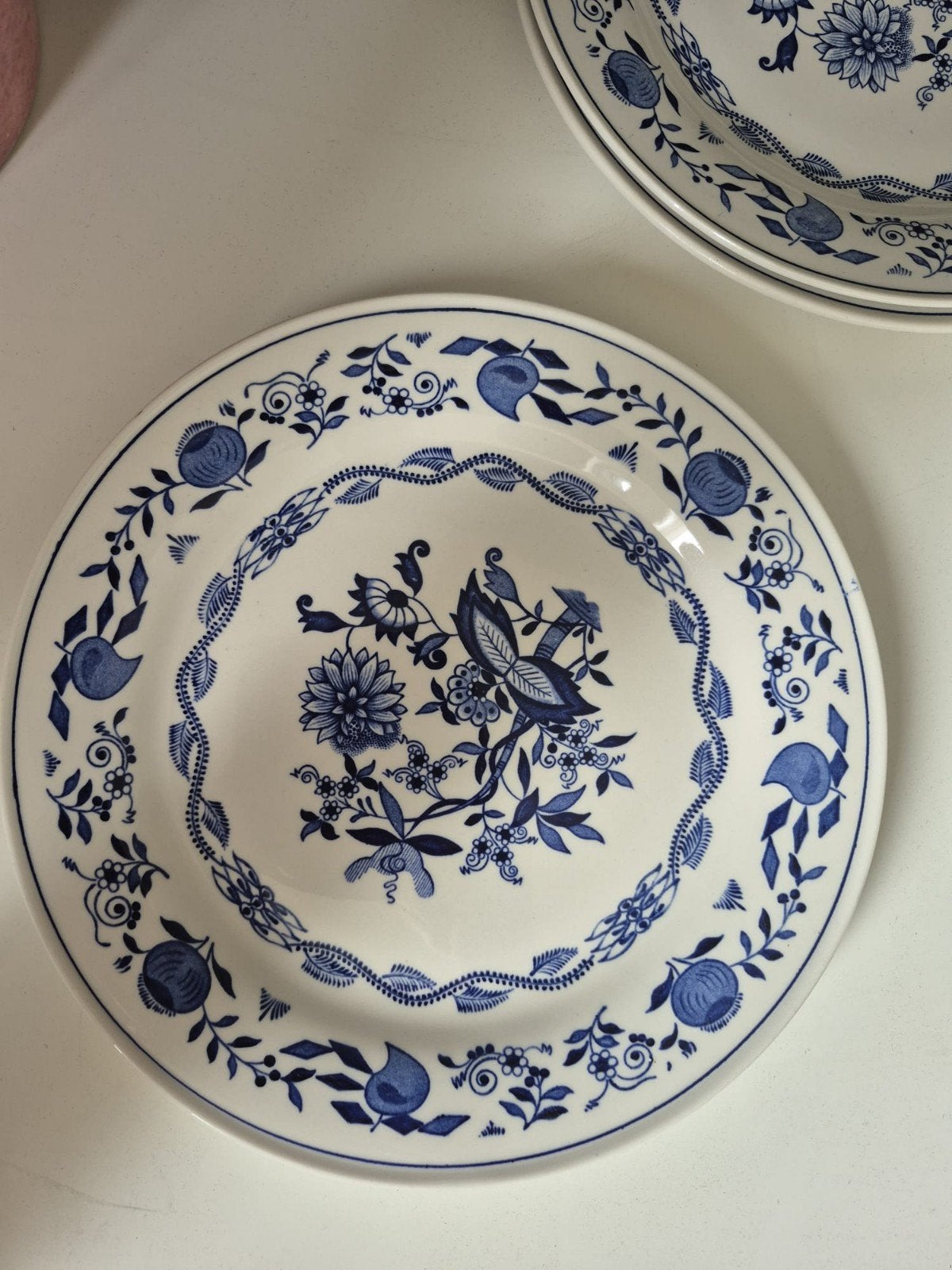 4 Zwiebel Boch borden, Ophalen of Verzenden