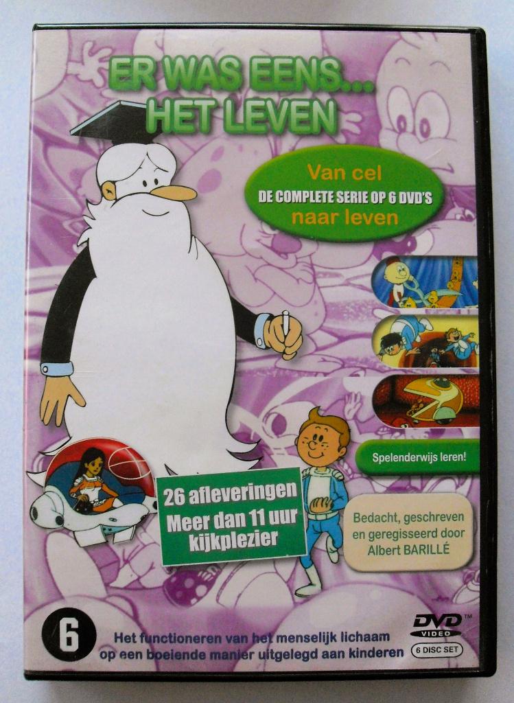 Er Was Eens...Het Leven DVD-Box, Cd's en Dvd's, Dvd's | Tekenfilms en Animatie, Europees, Tekenfilm, Alle leeftijden, Boxset