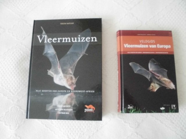2 boeken Vleermuizen europa en noordwest afrika 2011/2017, Ophalen of Verzenden, Zo goed als nieuw, Natuur algemeen, Christian Dietz