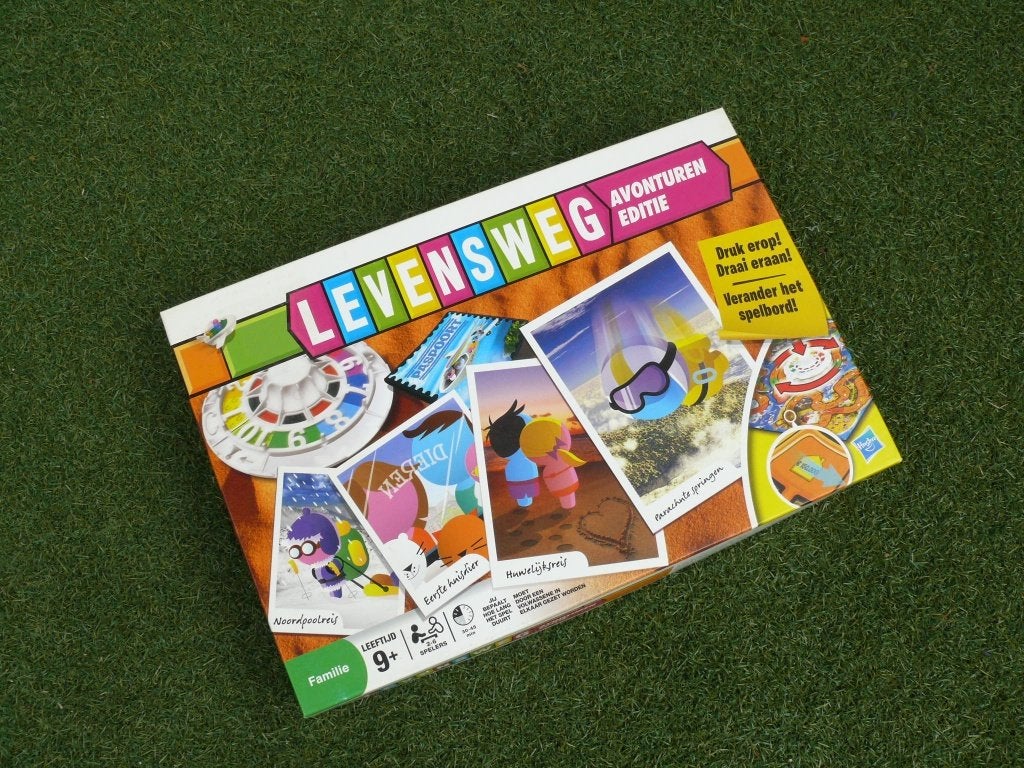 Spel Levensweg 9+ Avonturen editie als nieuw, Ophalen of Verzenden, Zo goed als nieuw