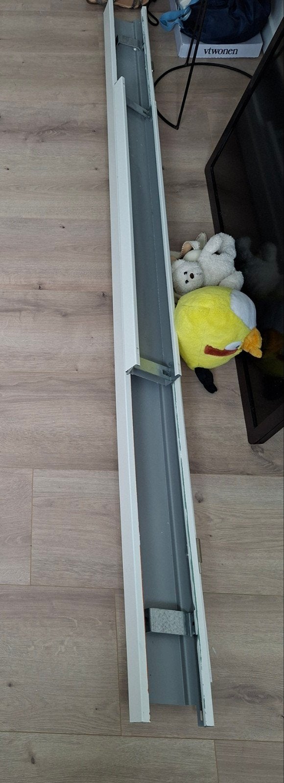 Stalen deur kozijn wit, Gebruikt, Deurkozijn, 150 tot 225 cm, Ophalen