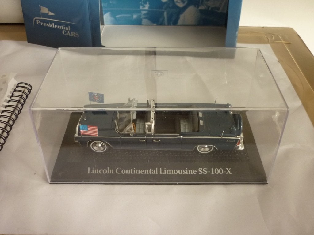 Norev Atlas 1:43 Lincoln,conti,SS100X presid. Kennedy nieuw, Ophalen of Verzenden, Nieuw, Auto, Norev