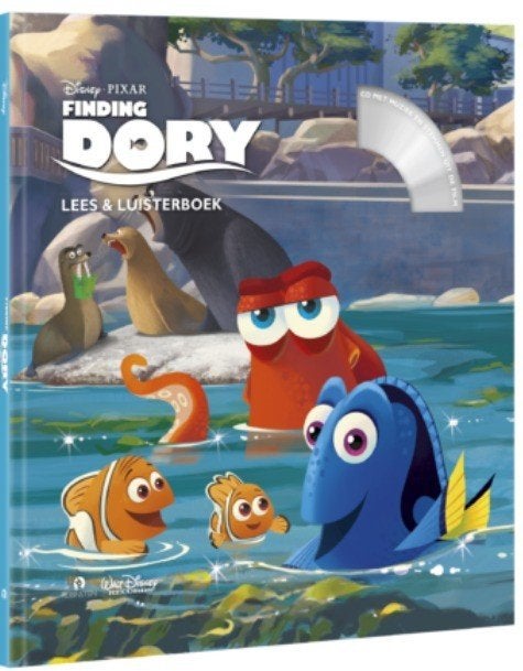Disney Pixar: Lees-en luisterboek: Finding Dory (nieuw), Ophalen of Verzenden, Overige figuren, Nieuw, Overige typen
