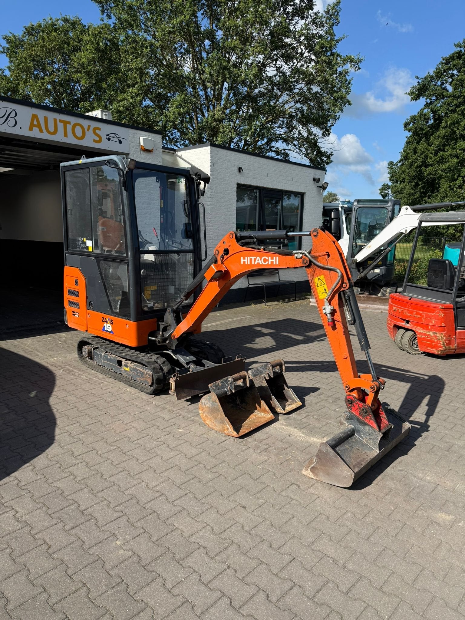 Hitachi ZX19-6 CR (bj 2023), Graafmachine