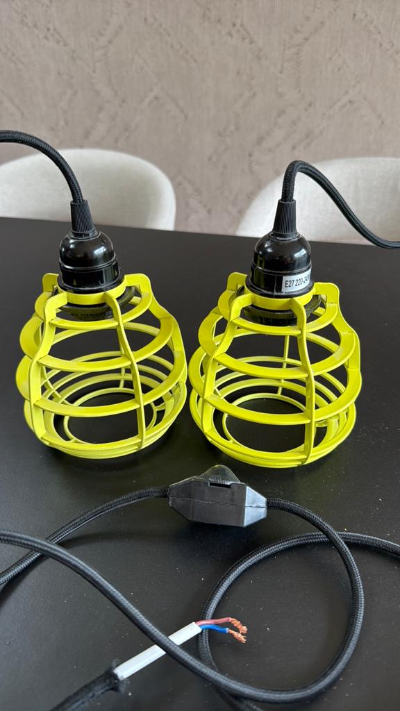 Hk Living lab lampen geel, Ophalen of Verzenden