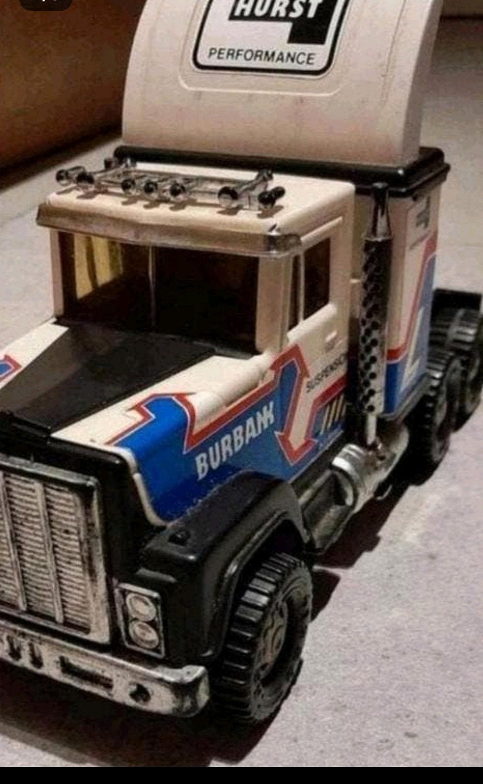 Vintage Blikken Burbank Hurst Truck Gozan, Ophalen of Verzenden, Overige schalen, Onderdeel