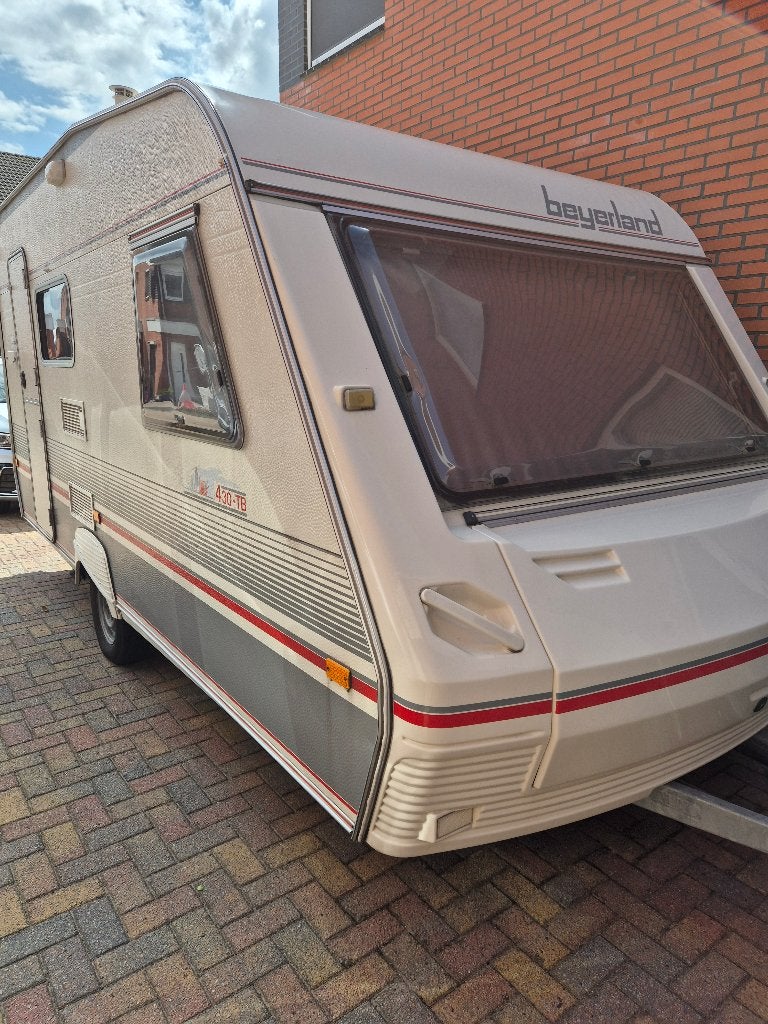 caravan Beyerland sprinter 430-TB, Caravans en Kamperen, Caravans, Vast bed, Treinzit, 750 - 1000 kg, Particulier