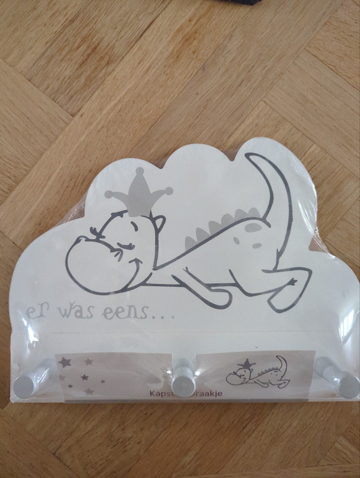 Nieuwe kinderkapstok met dinosaurus, Nieuw, Ophalen of Verzenden, Minder dan 100 cm, Kinderkapstok