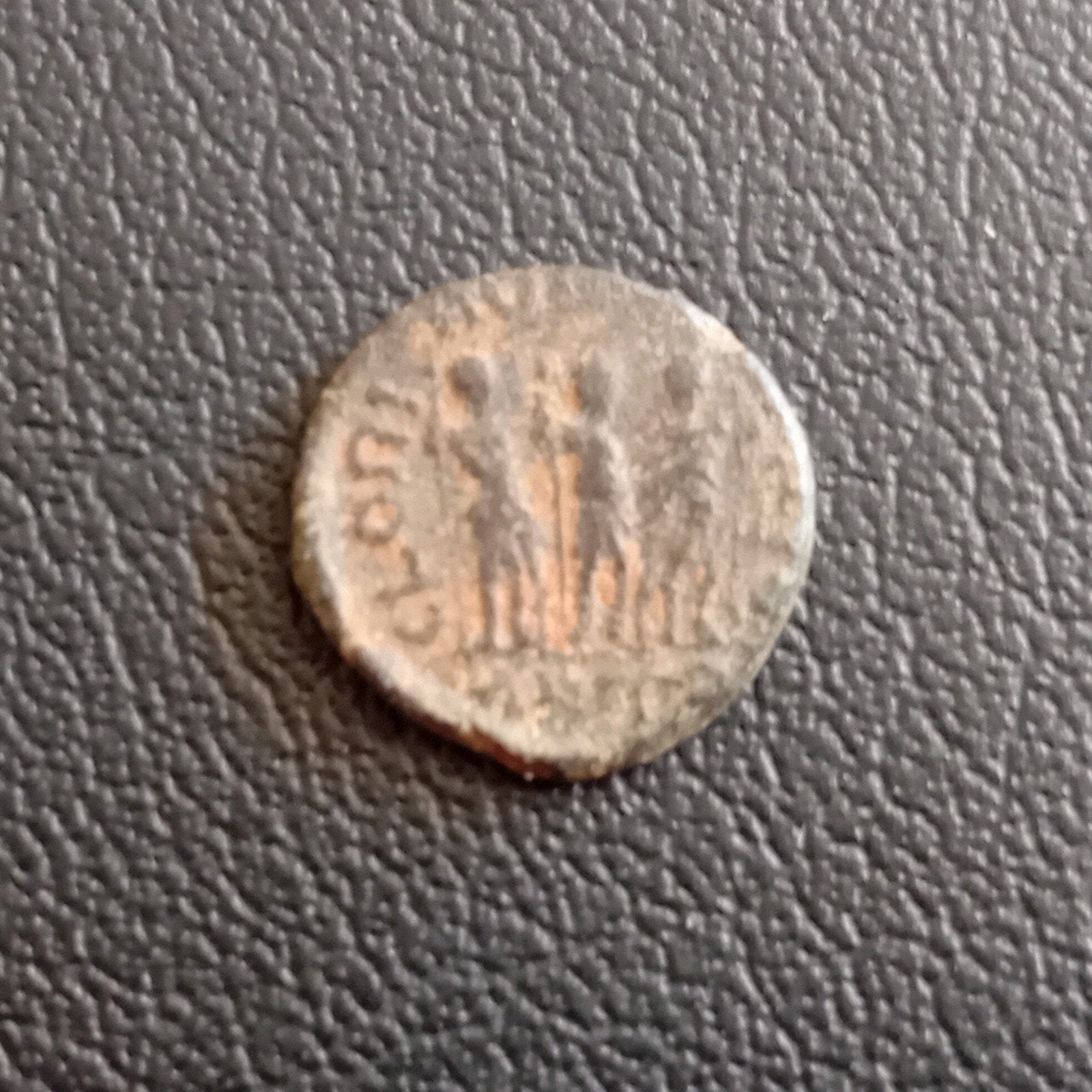 Oude Romeinse Munt - Bronzen Follis, Ophalen of Verzenden, Losse munt