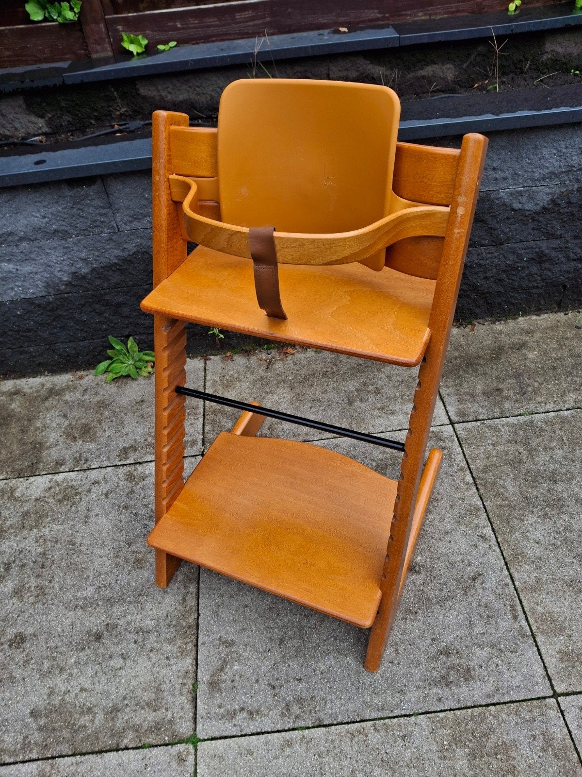 Stokke Tripp Trapp kinderstoel, met babyset, Ophalen, Gebruikt, Meegroeistoel
