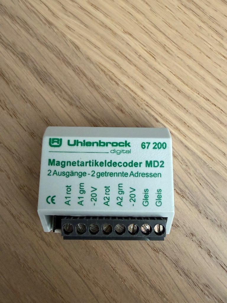 Uhlenbrock Magneetartikel decoder 67200 Gebruikt, Hobby en Vrije tijd, Modeltreinen | H0, Overige merken, Gebruikt, Gelijkstroom