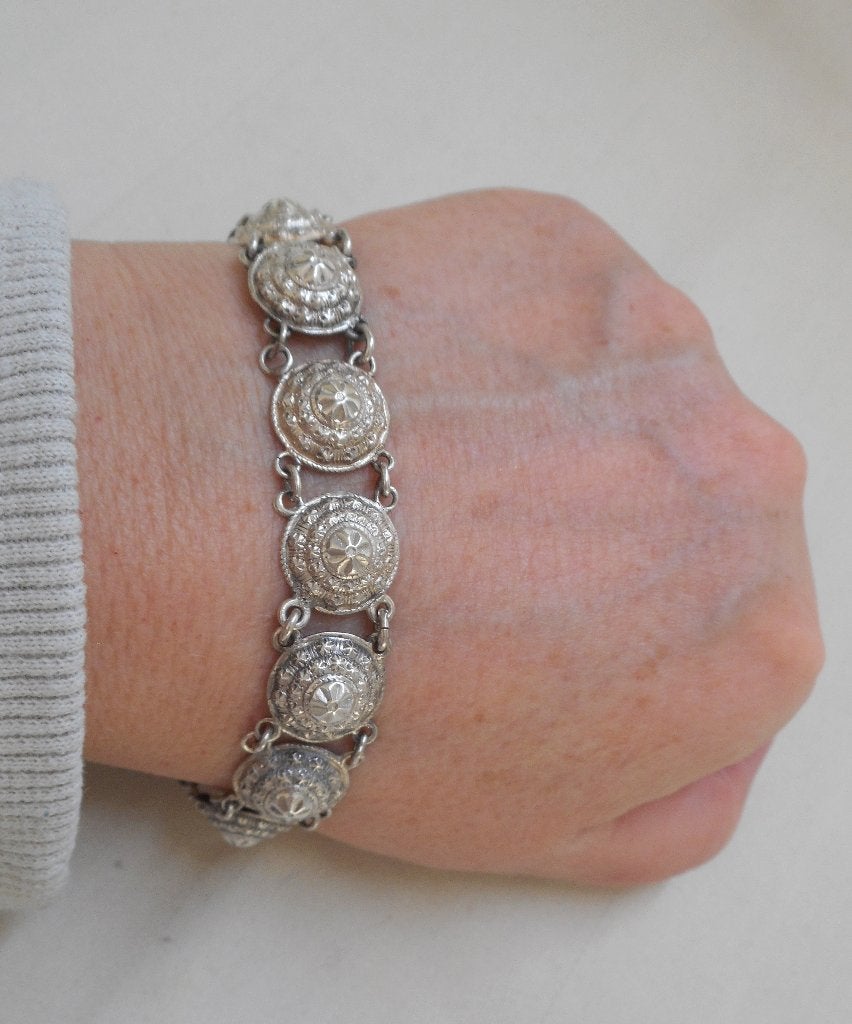 Zilveren antieke armband nr.1214