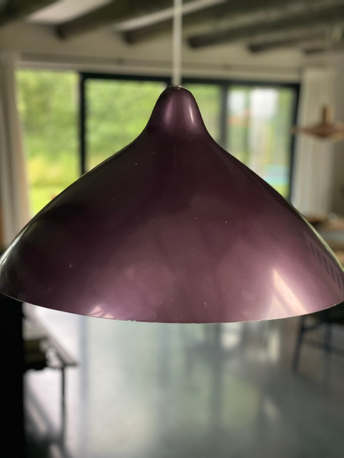 Vintage design Lisa Pape hanglamp, Ophalen, Zo goed als nieuw