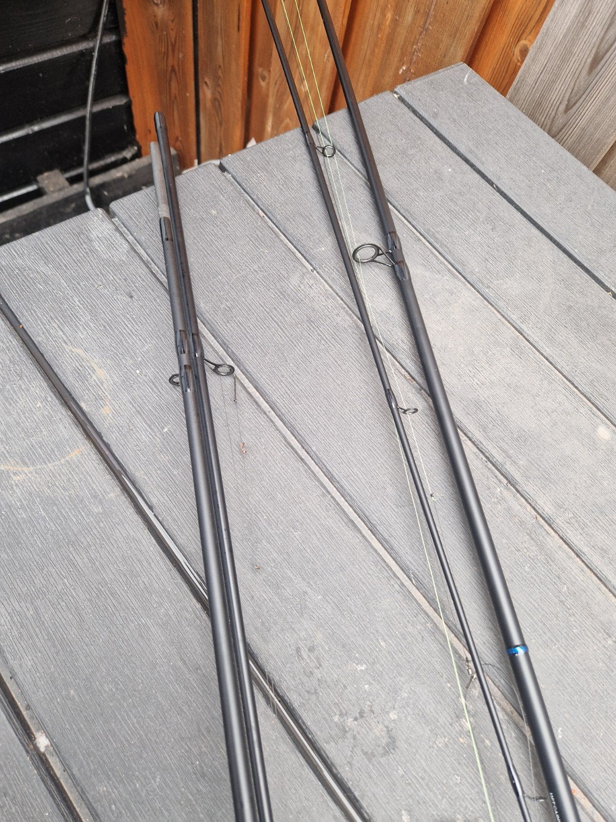 Duro Carp Feeder Hengel met Molen, Ophalen of Verzenden, Zo goed als nieuw, Werphengel