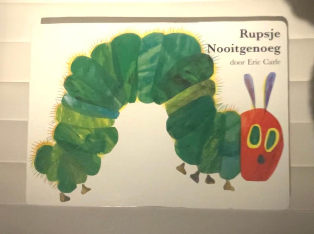 Rupsje Nooitgenoeg door Eric Carle, Ophalen of Verzenden, Zo goed als nieuw, Eric Carle, Prentenboek