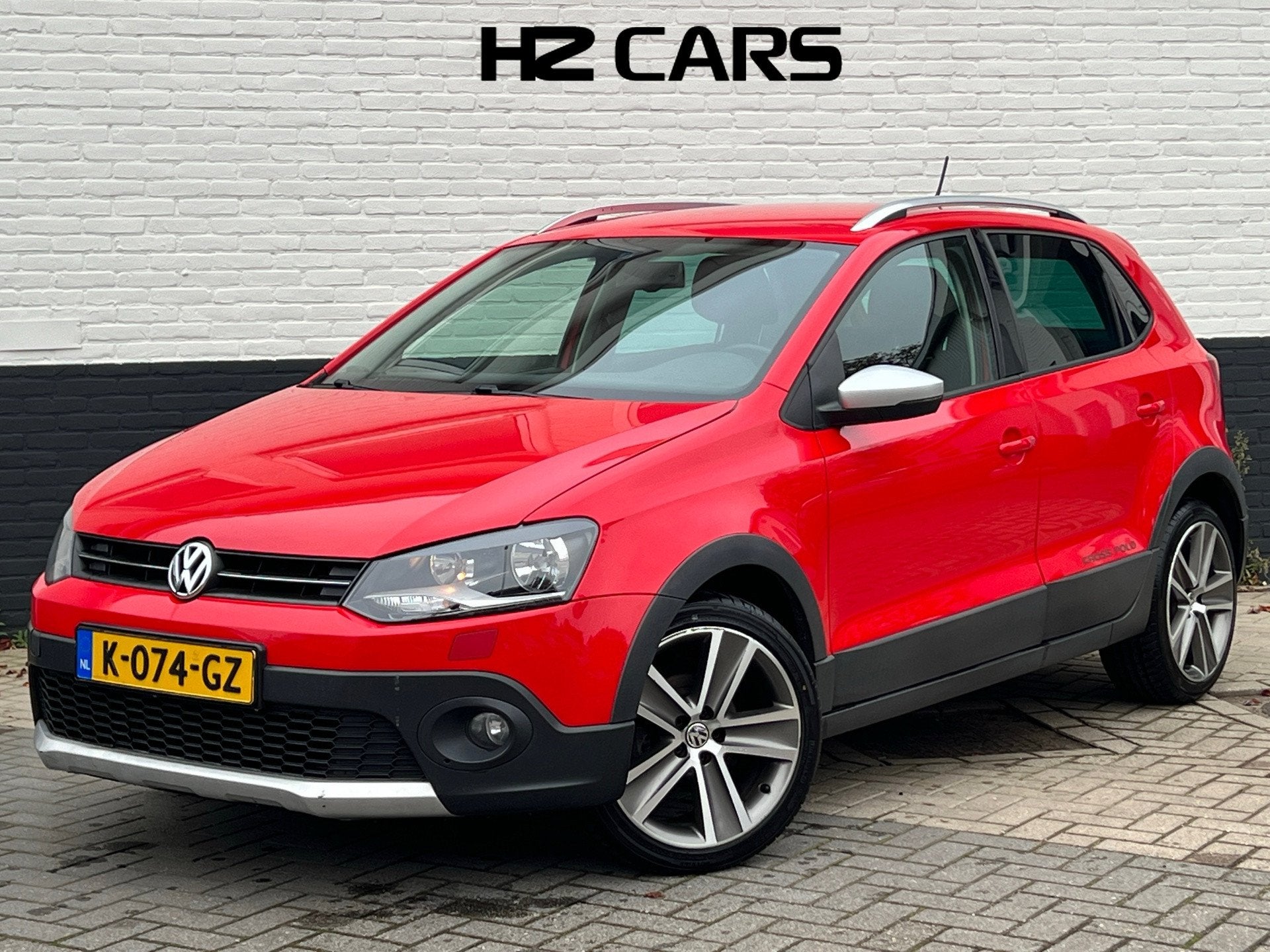 Volkswagen Polo 1.2 TSI Cross|Nieuwe Ketting|Airco|Cruise|St, Voorwielaandrijving, Euro 5, Stof, Zwart