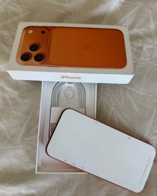 APPLE iPhone 17 Pro Max - 512GB Cosmic Orange - NIEUW -, Ophalen, 512 GB, Overige modellen, Zwart