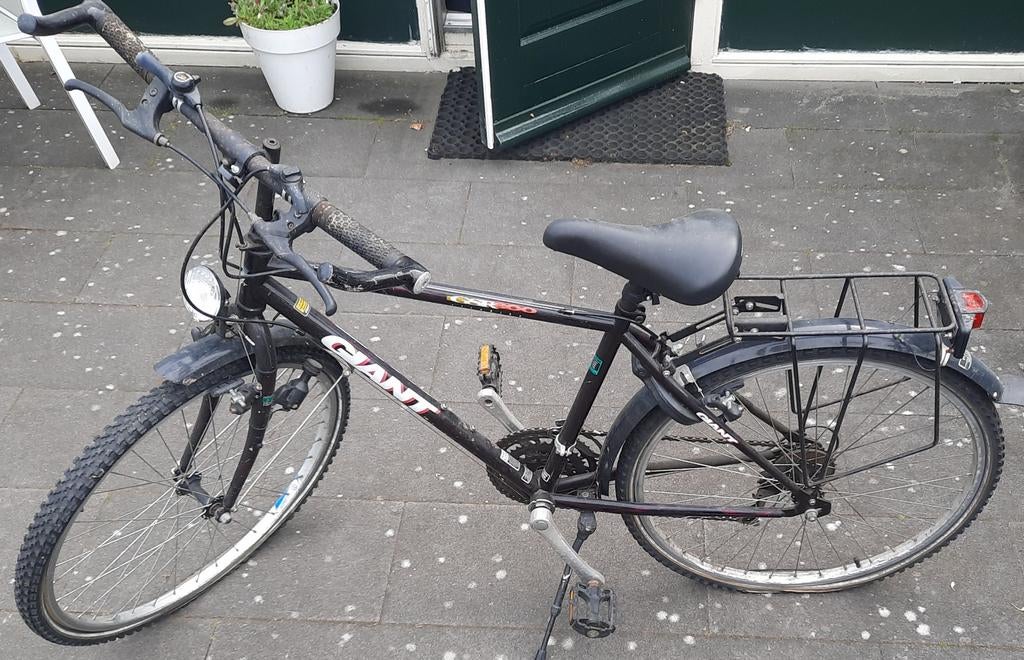 Giant Coldrock Mountainbike - 16 inch frame, Fietsen en Brommers, Ophalen, Gebruikt, Velgrem, Versnellingen