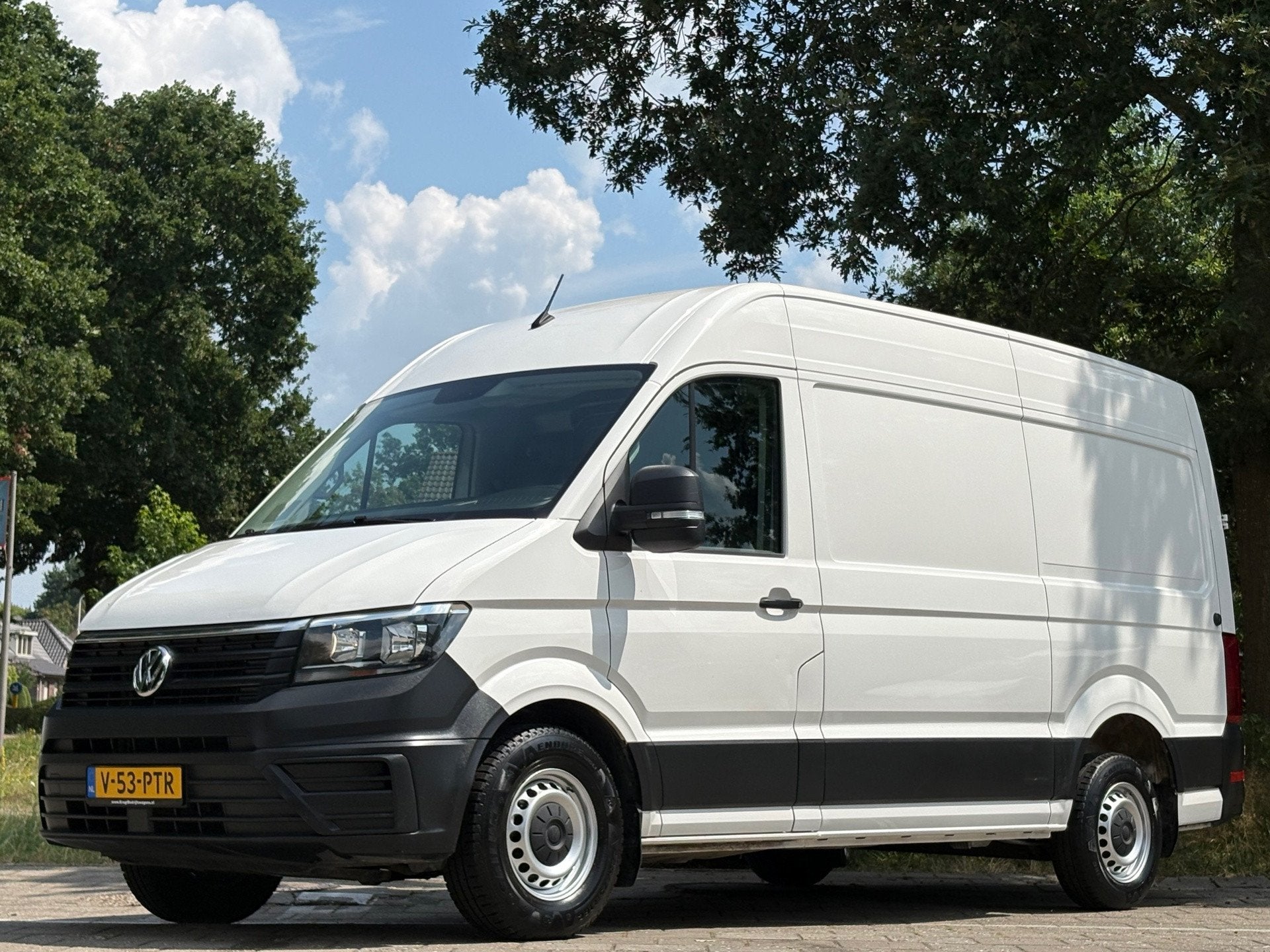 Volkswagen CRAFTER 35 2.0 TDI L3H2||140PK|airco|cruise|achte, Dealer onderhouden, Stof, Gebruikt, Euro 6