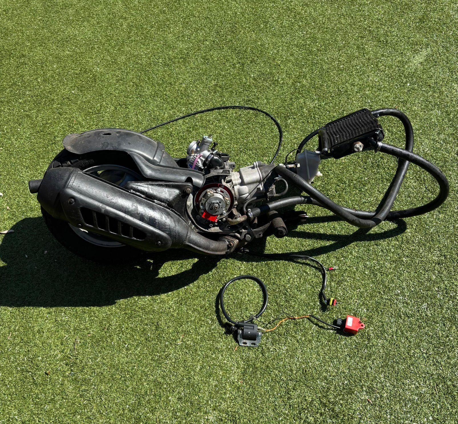 Plug and Play hexablok 172cc, Ophalen, Gebruikt, Blok, Piaggio