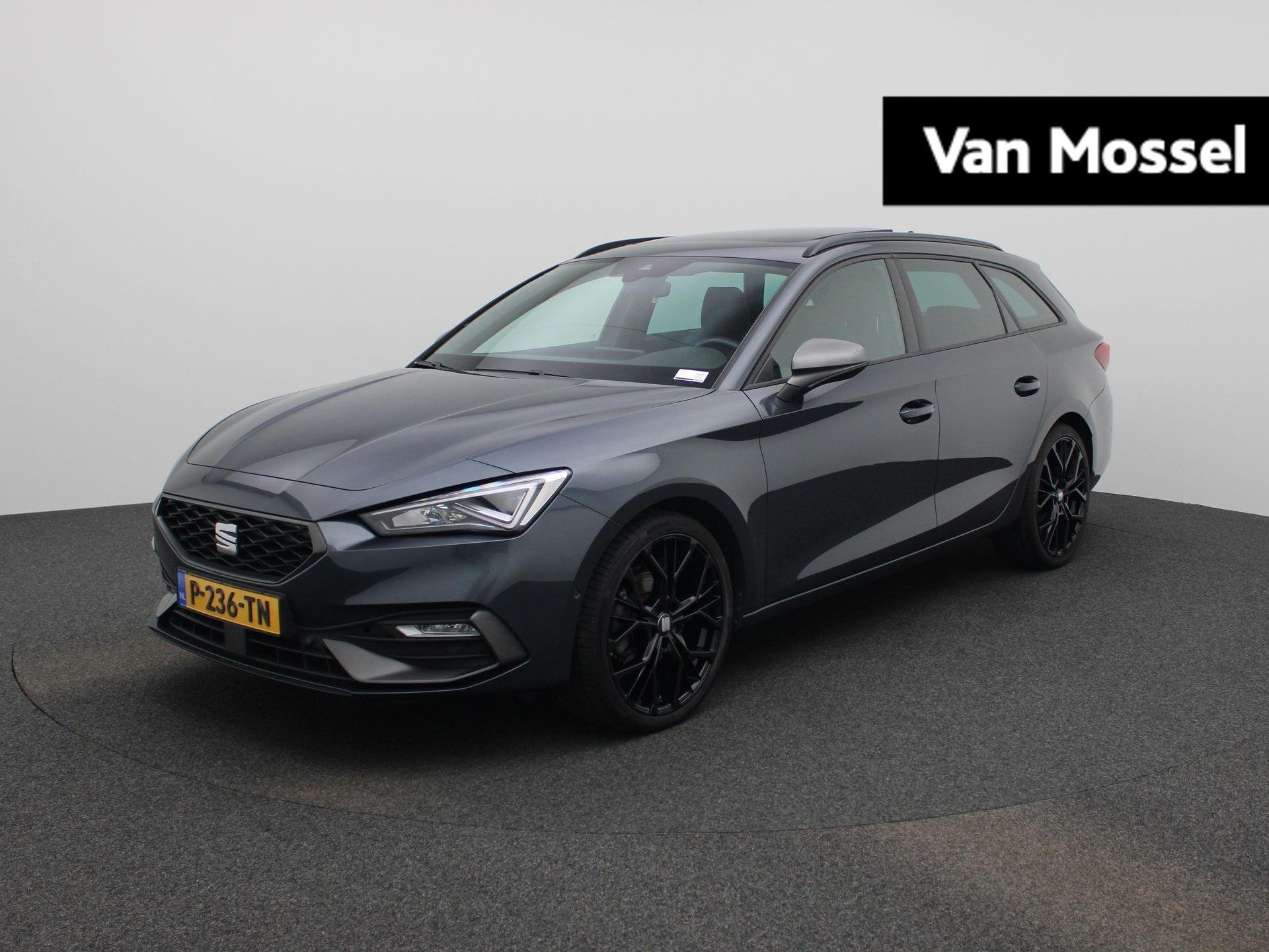 SEAT Leon Sportstourer 1.5 eTSI FR Business Intense | BLACK, 12 maanden, Stof, 4 cilinders, Leon