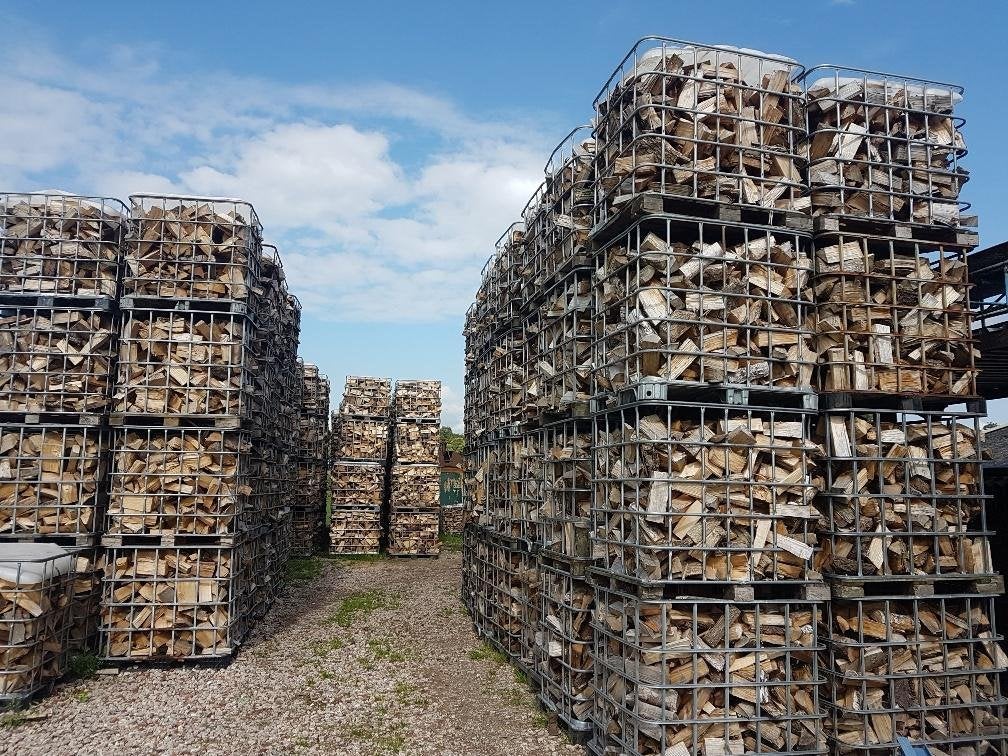 droog haardhout / brandhout, Tuin en Terras, Minder dan 3 m³, Ophalen, Overige houtsoorten, Blokken