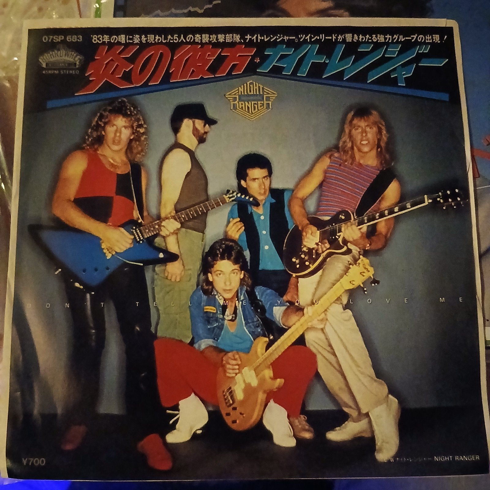 Night Ranger - Don't Tell Me You Love Me (Japanse persing), 7 inch, Import, Ophalen of Verzenden, Zo goed als nieuw