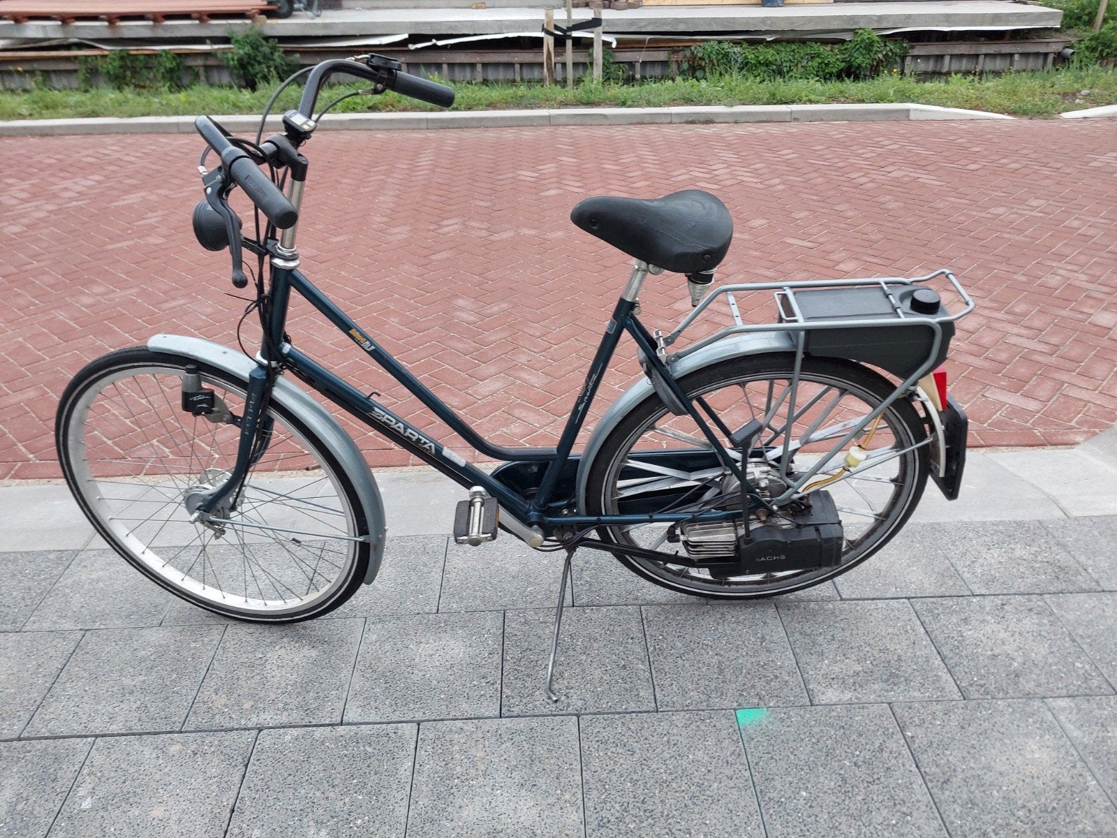 Sparta met blauwe plaat -, Fietsen en Brommers, Ophalen of Verzenden, Gebruikt