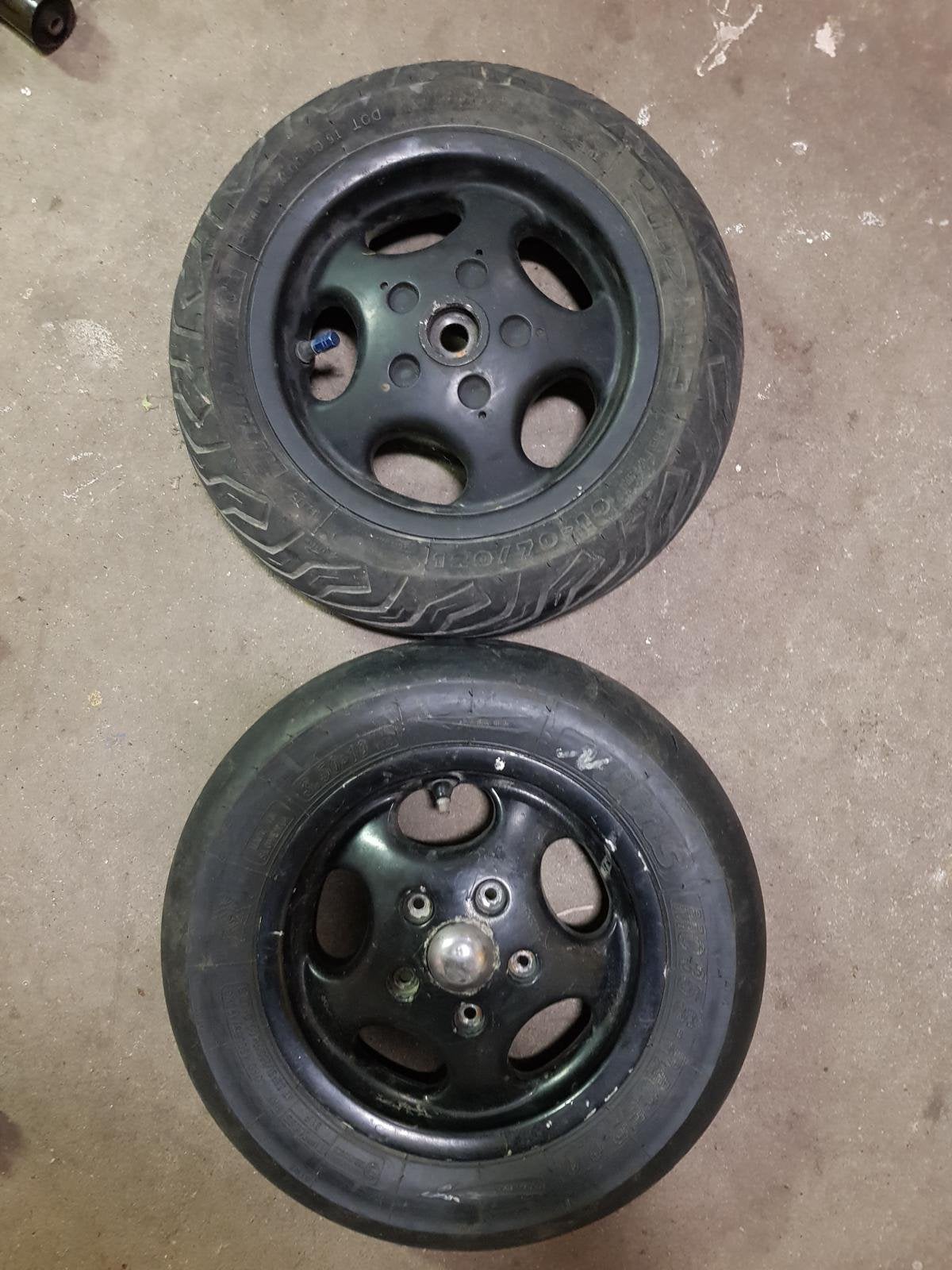 Piaggio zip sp velgen set H2O onderdelen 2takt, Ophalen of Verzenden