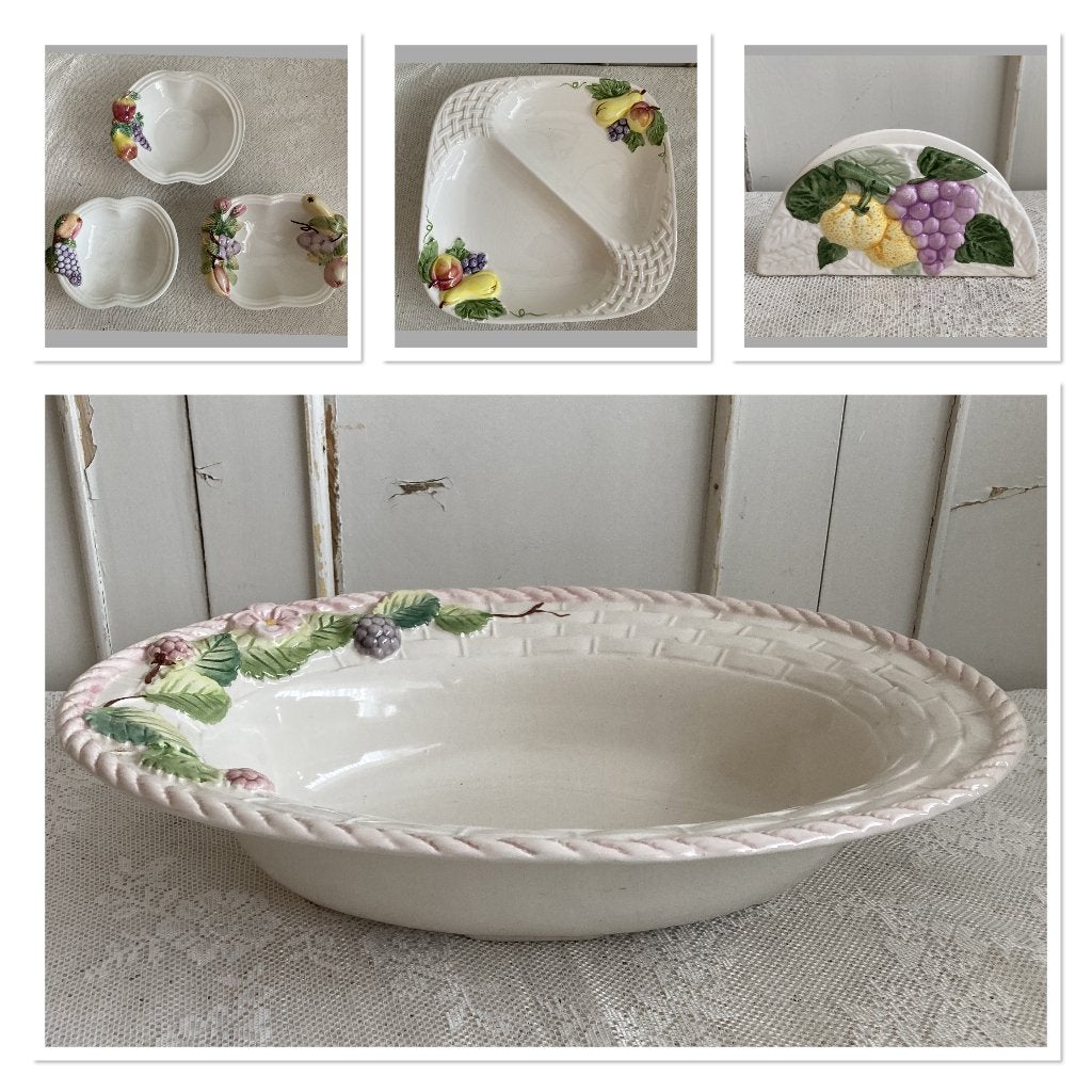 Brocante schaaltjes / Italiaans / Dipinto al mano, Ophalen