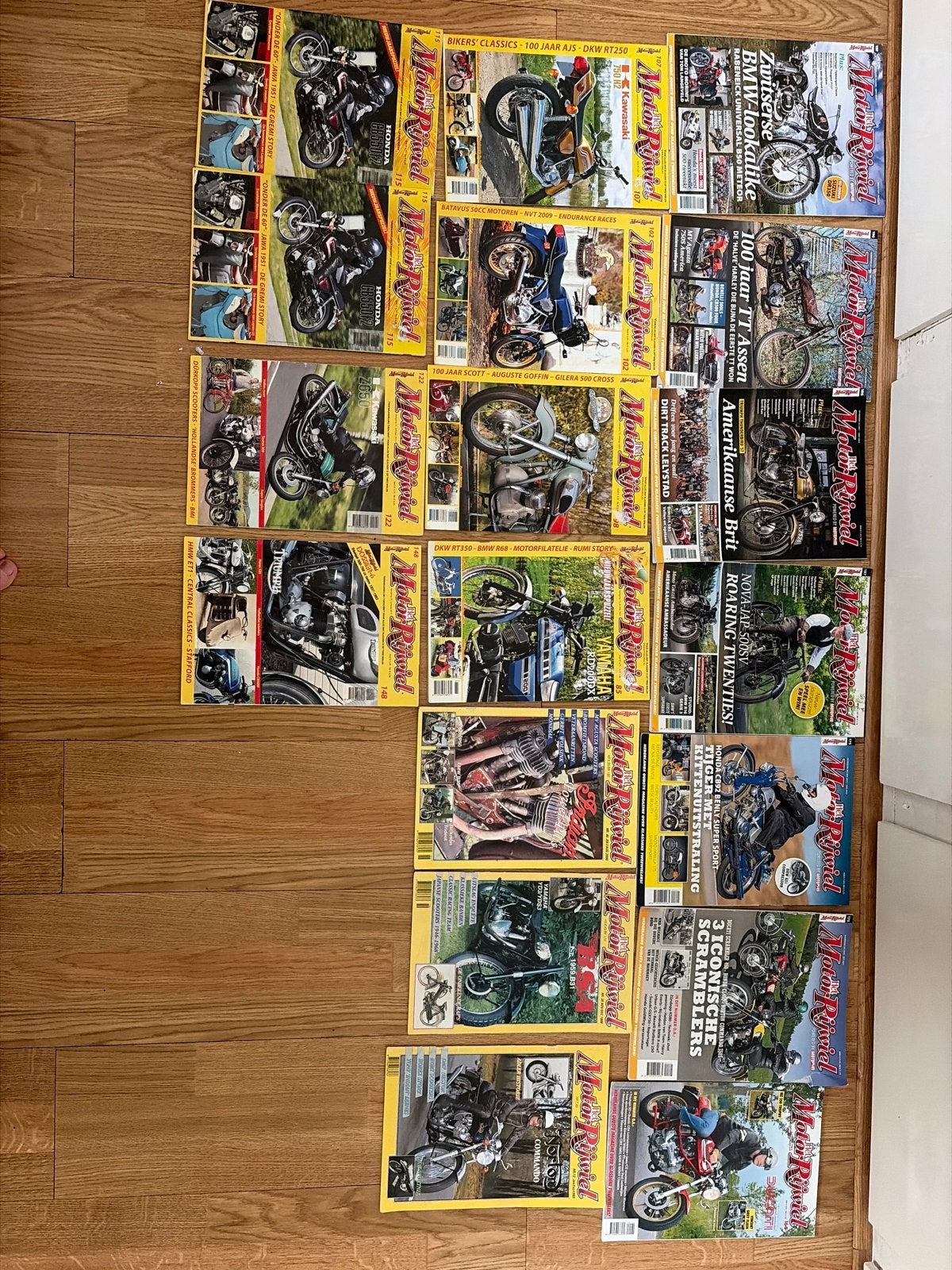 Grote collectie Motor Rijwiel tijdschriften, Ophalen of Verzenden, Gelezen, Algemeen