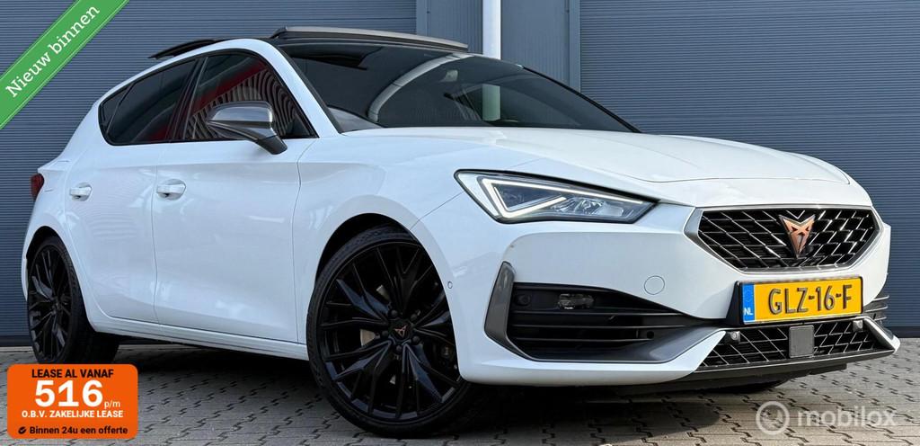 CUPRA Leon 2.0 TSI VZ Black Edition Pano.dak/Beats/Carplay/L, Auto's, Gebruikt, Euro 6, 4 cilinders, Met garantie (alle)