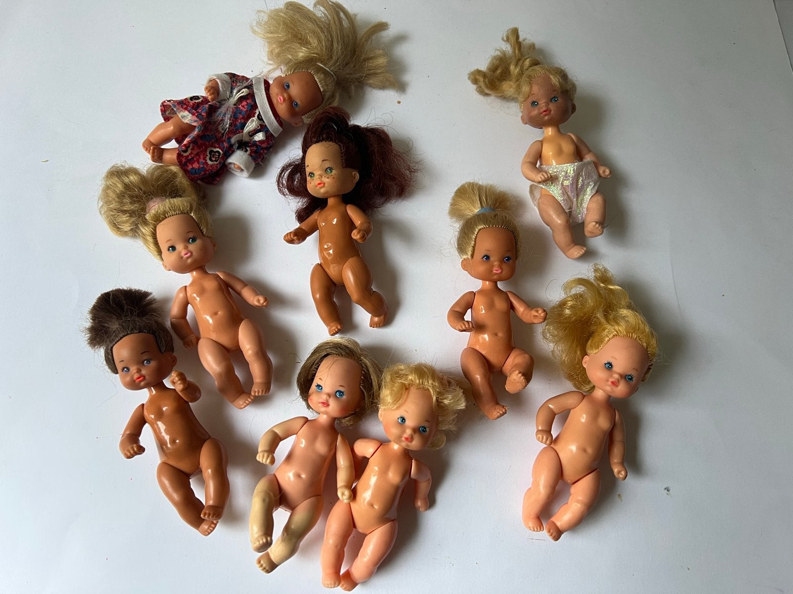 Barbie L'il Friends 1992 baby's - speelgoedpoppen, Ophalen, Gebruikt, Babypop