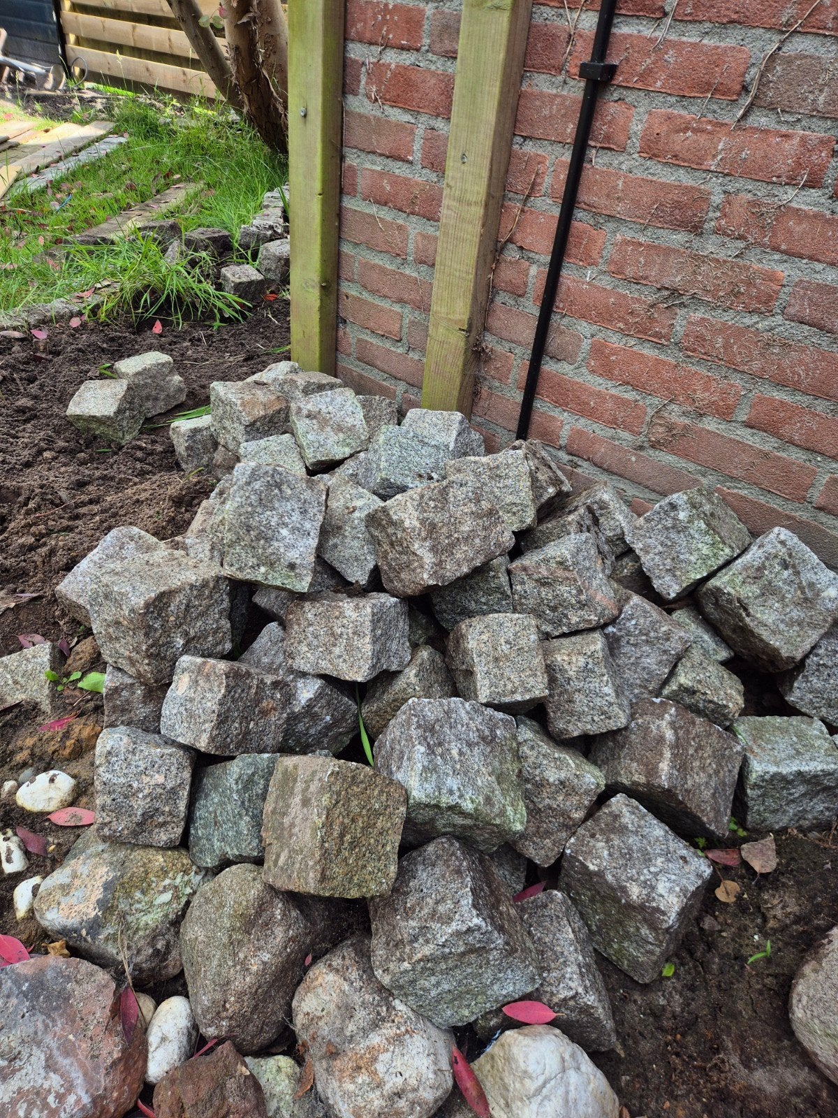 Granieten Kinderkopjes, Ophalen