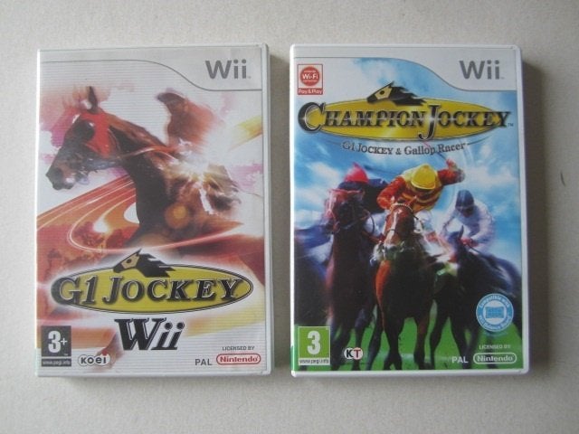 G1 Jockey 1 of Champion gallop racer Nintendo Wii, Spelcomputers en Games, Overige genres, 1 speler, Ophalen of Verzenden, Zo goed als nieuw