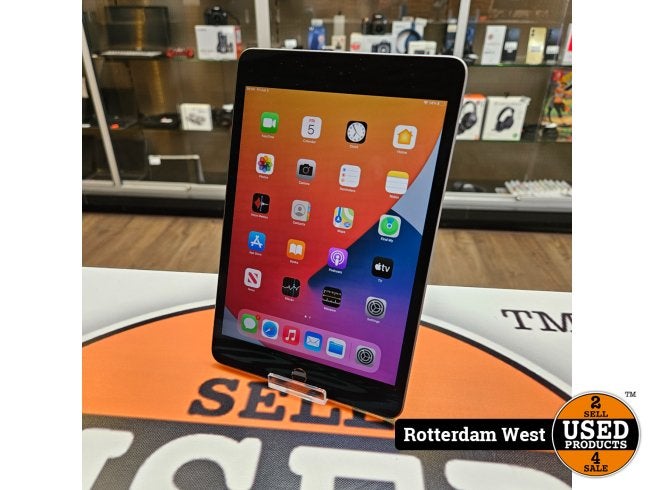 iPad mini 5th 64GB Space Gray - Accu 98% - Topstaat, Computers en Software, Apple iPads, Apple, Zo goed als nieuw, Support@apple.com