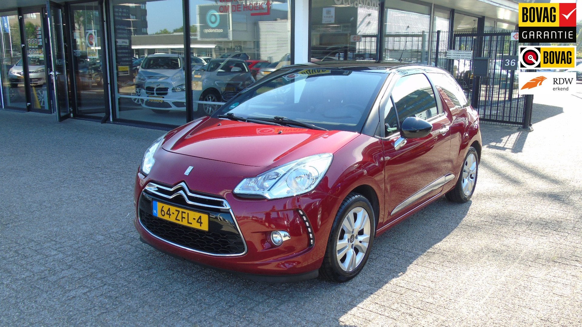 Citroen DS3 1.6 So Chic, Voorwielaandrijving, Euro 5, 4 cilinders, Handgeschakeld