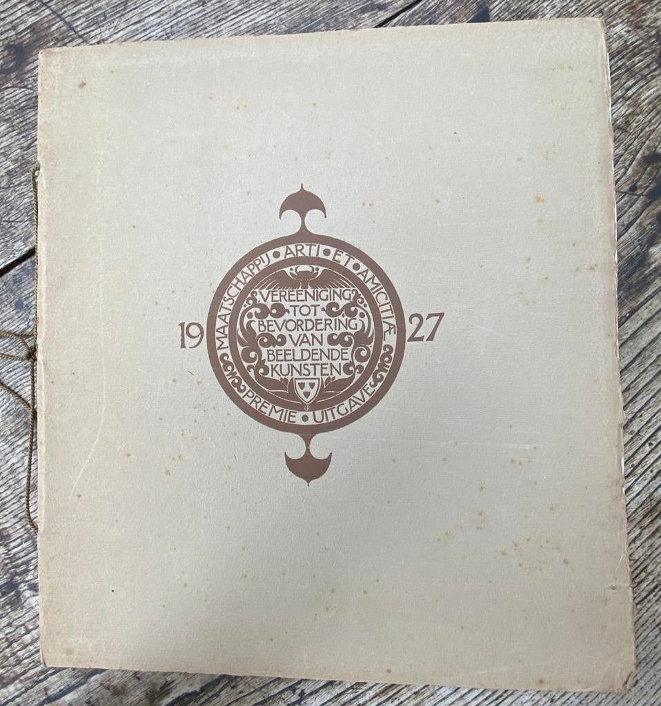 Reproducties Oud-Hollandse Meesters - Premie-uitgave 1927, Ophalen of Verzenden, Gelezen, Plaatjesalbum