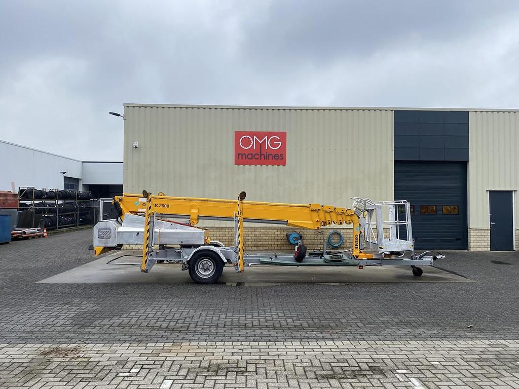 1996 Omme 2500 EBDZ, Aanhanger hoogwerker, 25 meter