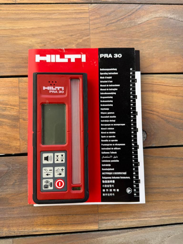 Hilti PRA 30 afstandsbediening ontvanger, Doe-het-zelf en Verbouw, Ophalen, Nieuw
