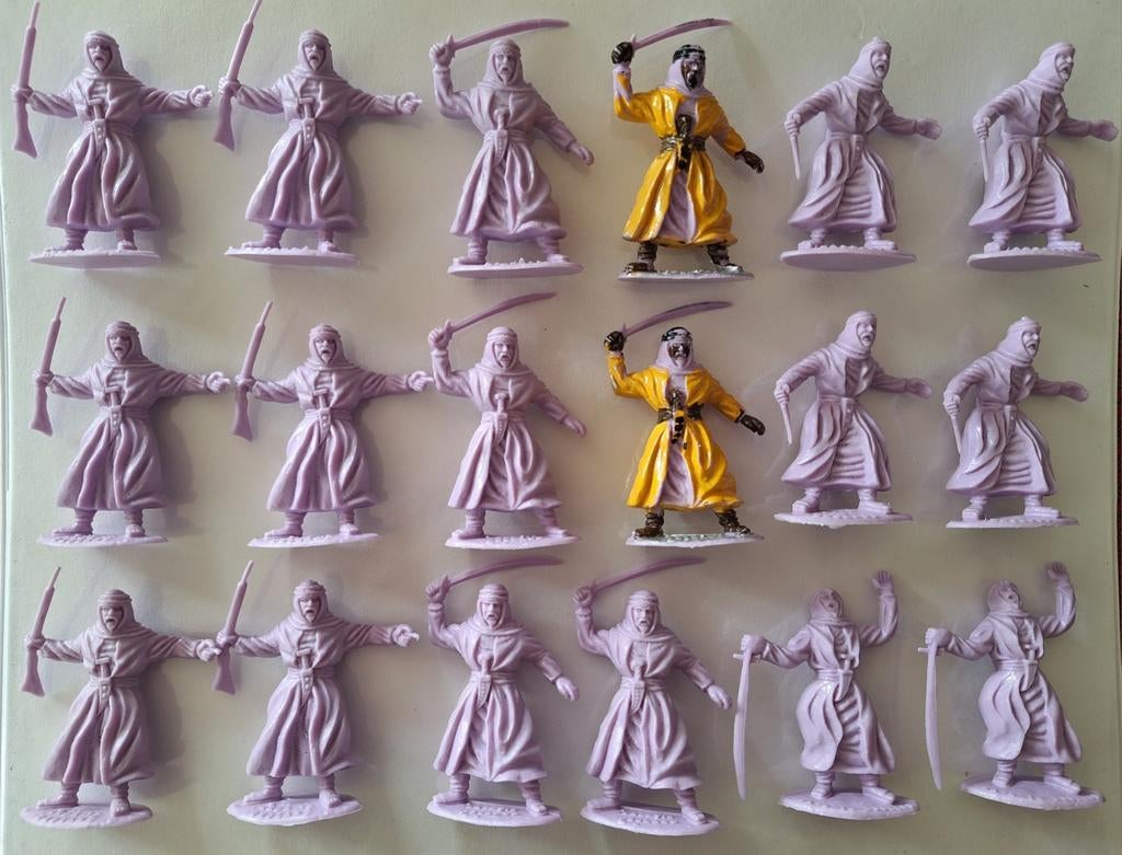 18 Timpo Toys Arabieren / Arabs - Vintage Set, Ophalen of Verzenden, Gebruikt