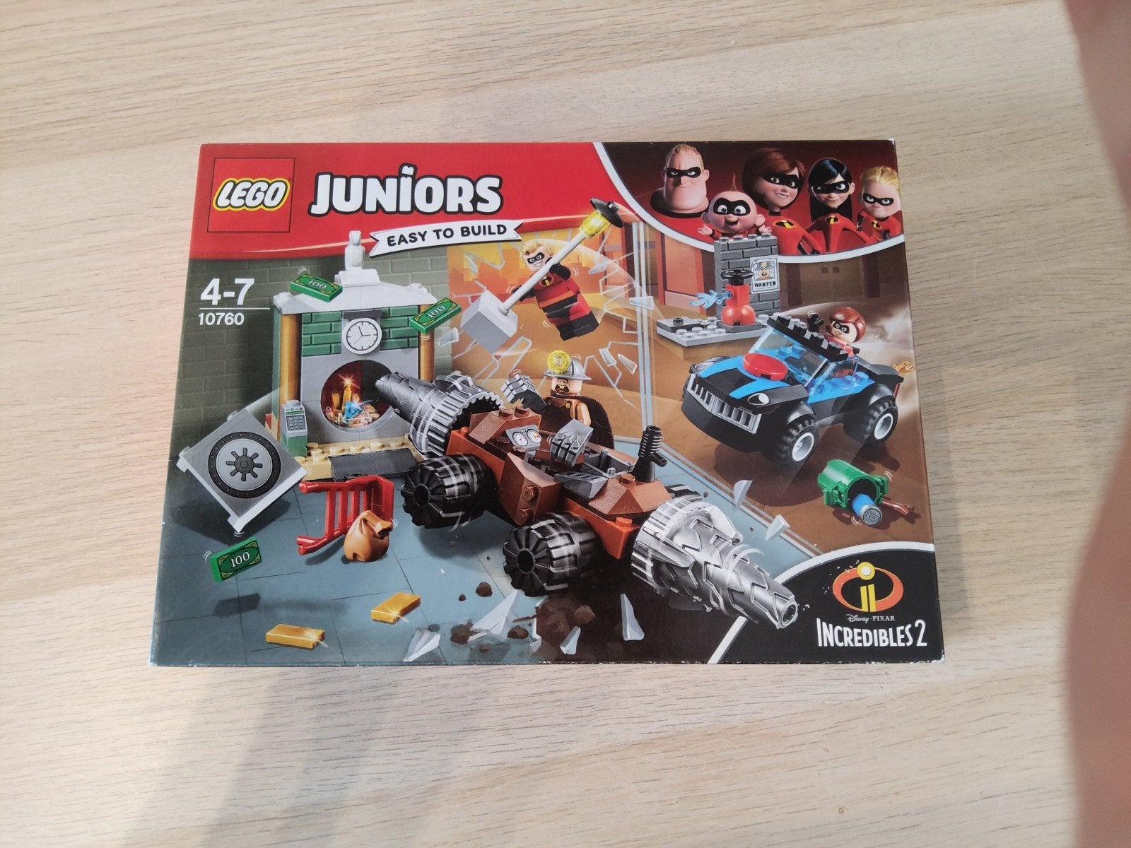 Lego 10760 incredibles 2 disney pixar, Lego, Nieuw, Ophalen of Verzenden, Complete set