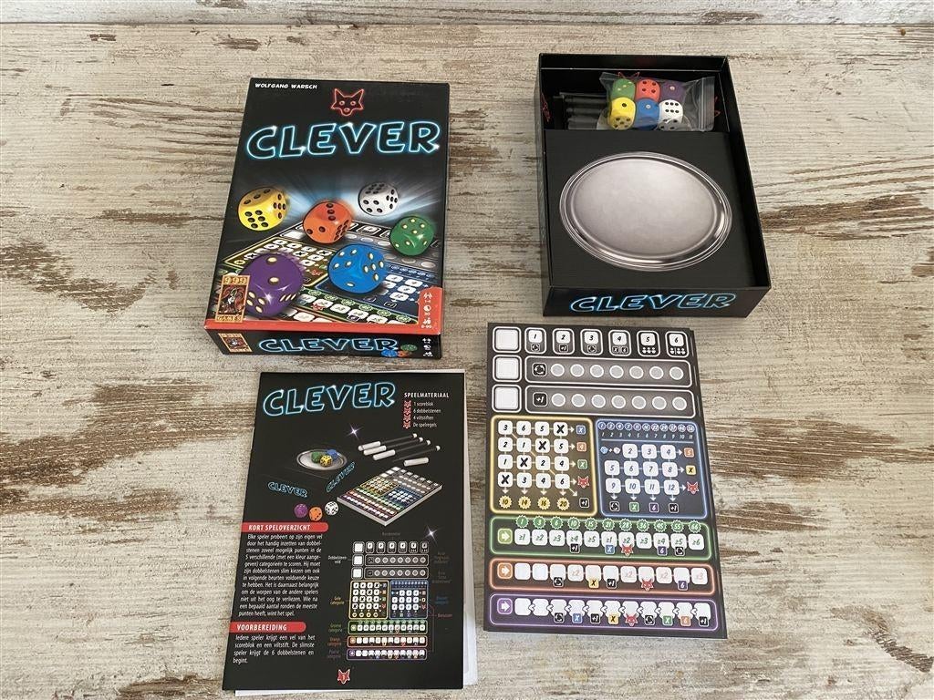 Clever gezelschapsspel 999 games [s836], Verzenden, Zo goed als nieuw