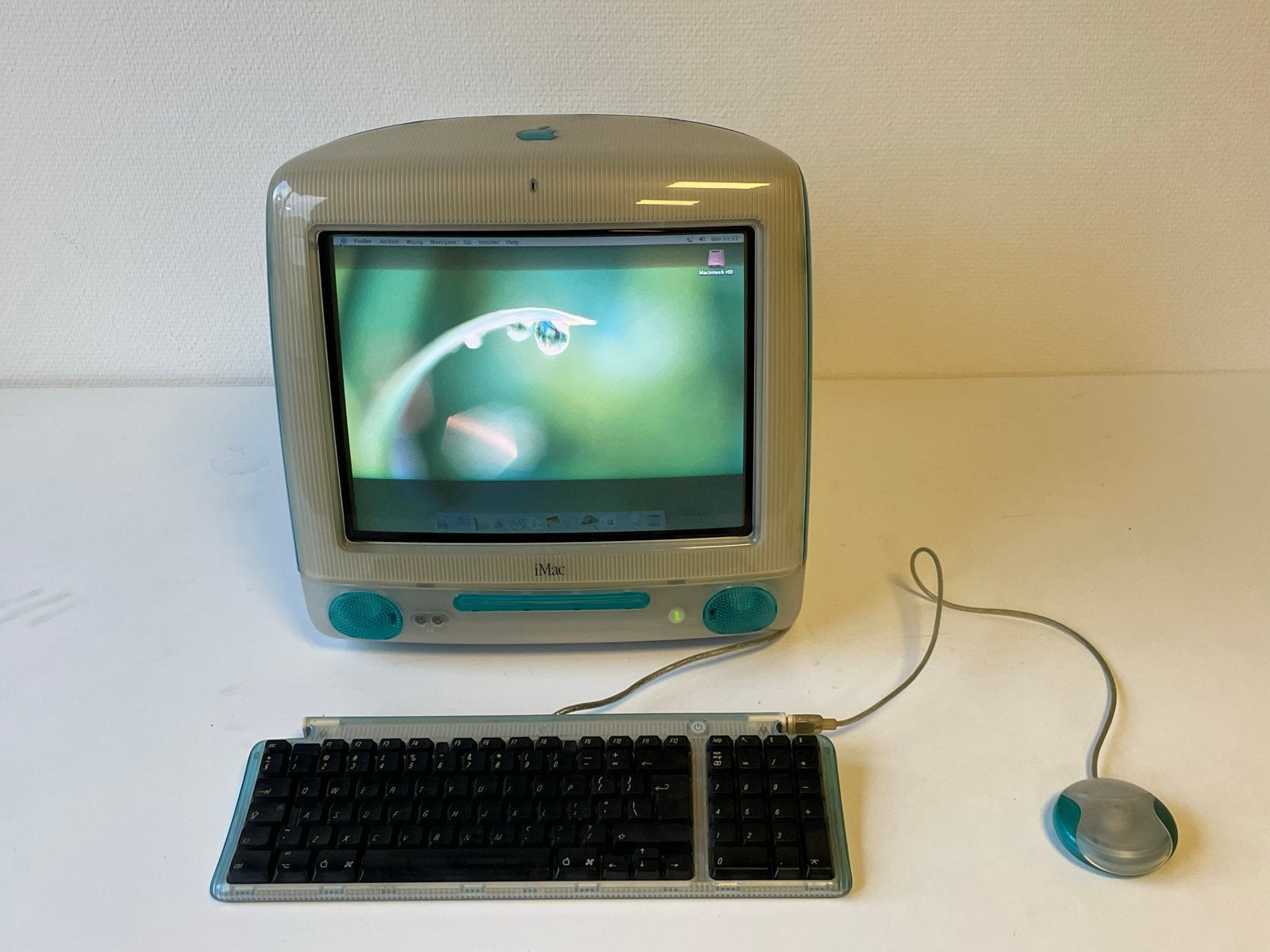 Apple iMac G3 (Blueberry) met originele accessoires en doos, Ophalen, Apple