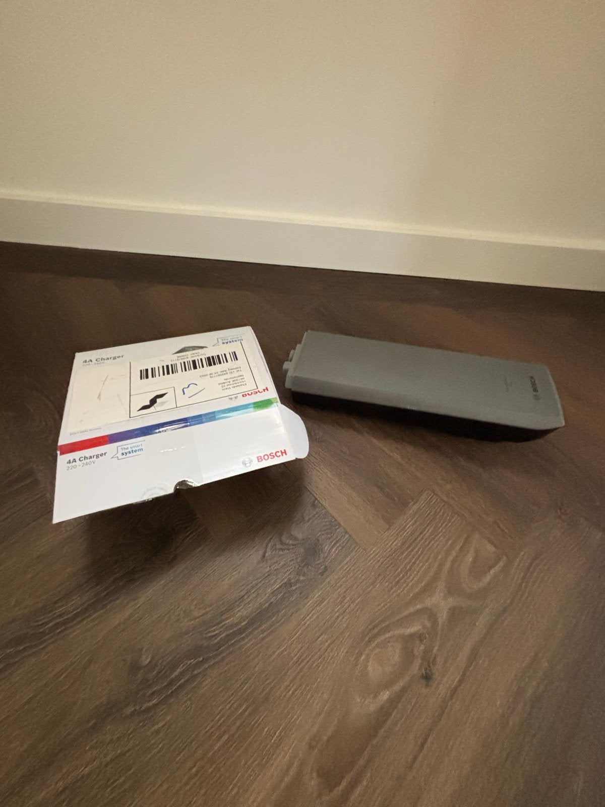 Bosch PowerPack 400 accu en 4A oplader, Fietsen en Brommers, Gebruikt