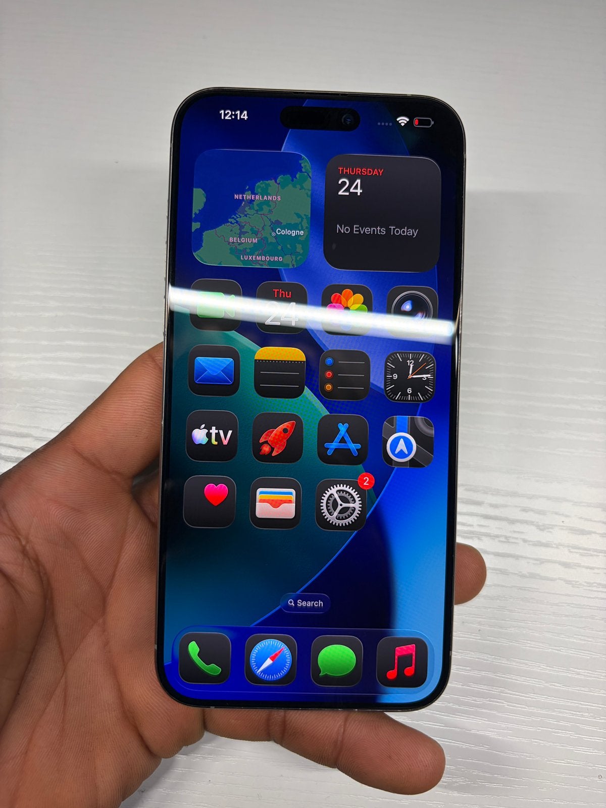 iPhone 15 Pro Max 256GB in very good condition., Telecommunicatie, 256 GB, 97 %, Zwart, IPhone 15 Pro Max