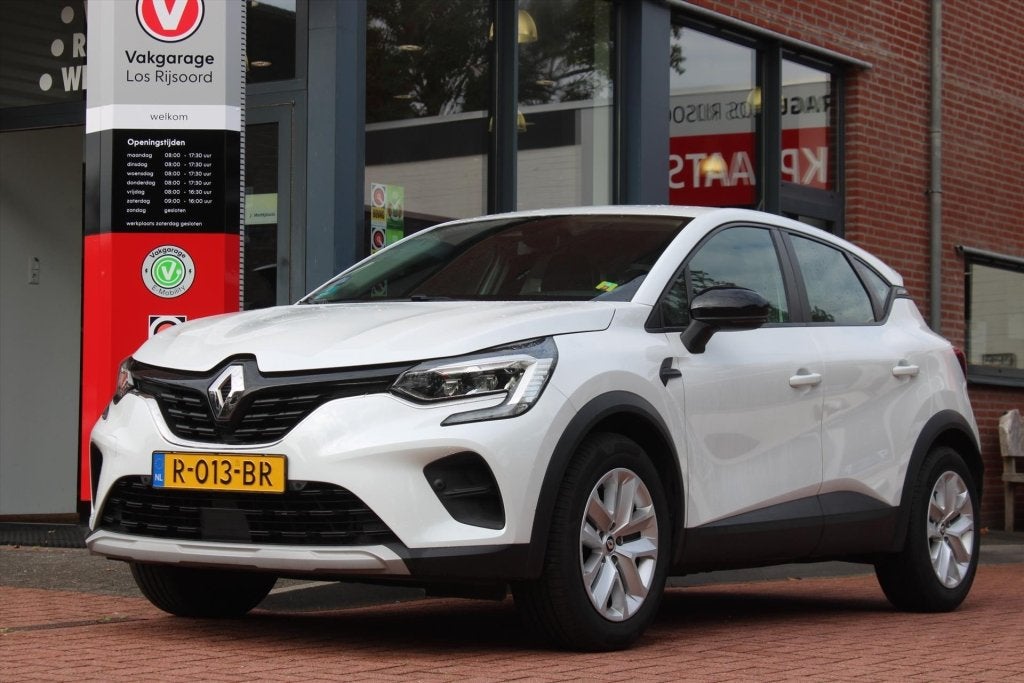 Renault Captur 1.0 TCe *Zen* | Trekhaak | Camera | Carplay |, Auto's, Stof, Gebruikt, Wit, Origineel Nederlands