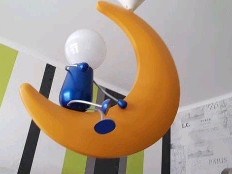 Hanglamp kinderkamer, Ophalen of Verzenden, Zo goed als nieuw, Lamp