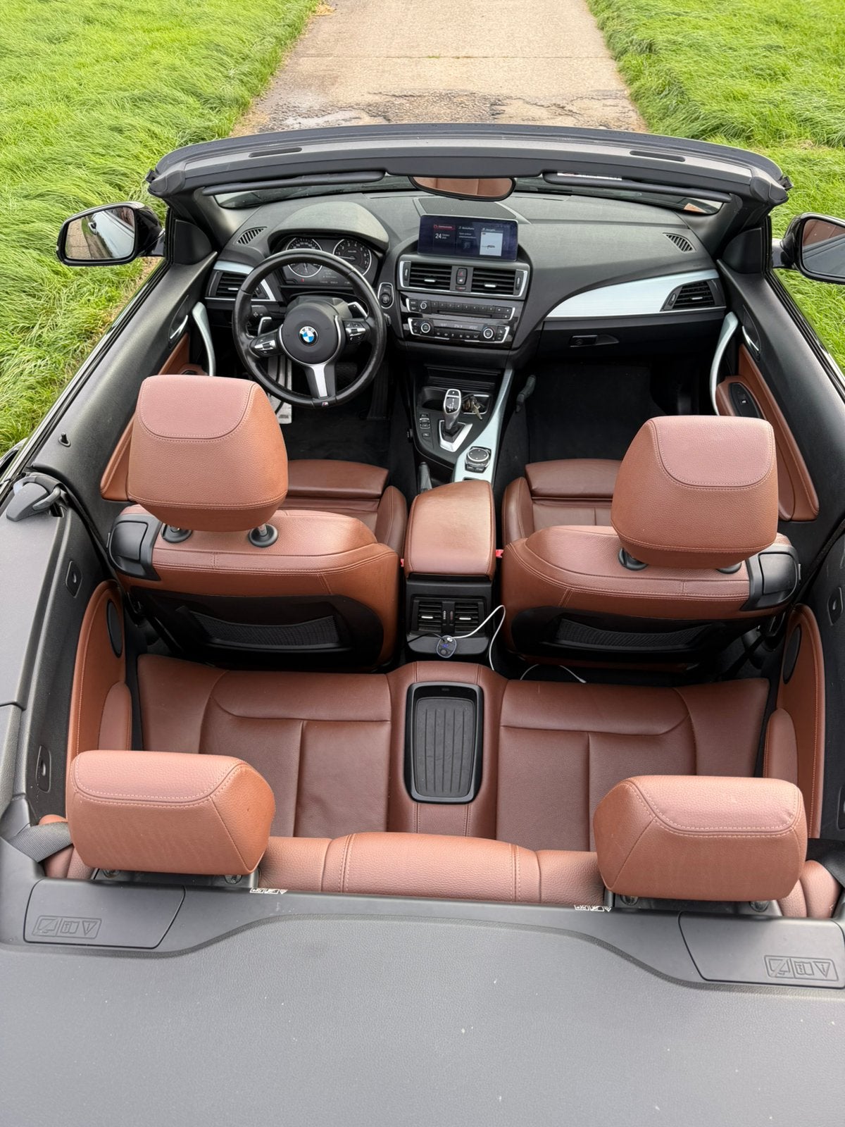 BMW M235I Cabrio Automaat 8., Auto's, Dealer onderhouden, Achterwielaandrijving, 1595 kg, Cabriolet