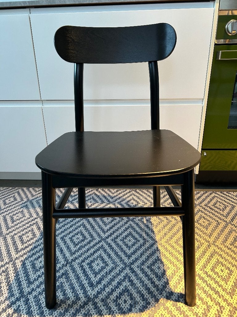 Stoel RÖNNINGE IKEA zwart, Ophalen, Gebruikt, Zwart, Eén